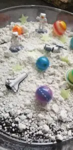 display of play trays